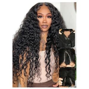 Vshow Deep Wave V Part Wig Human Hair
